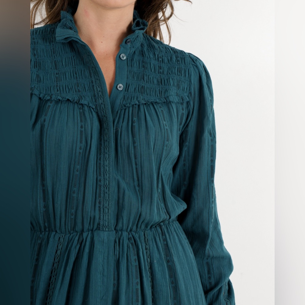 Isabel Marant Teal Midi Dress - Picture 5 of 6